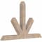 Ekena Millwork Saratoga Smooth Timber Gable Bracket, Douglas Fir, 72"W x 48"H x 5 1/2"D x 5 1/2"F, 16/12 Pitch GBW072X48X0606SAR00SDF - alternate 5